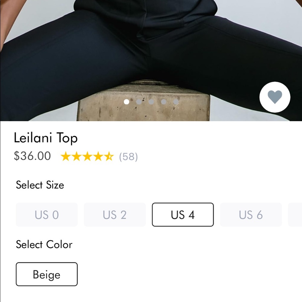 Princess Polly Leilani Top | US 4 | Beige - Picture 4 of 8